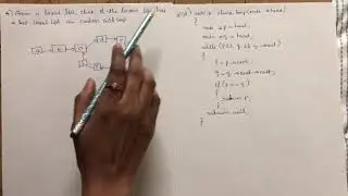 check if the linked list has a loop