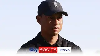 Sport stars in shock after Tiger Woods crashes his car