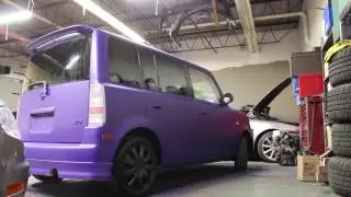 Purple scion XB plasti-dip