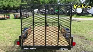 2023 5x10 Red Hot Utility Trailer U5X10G For Sale In Lakeland, FL