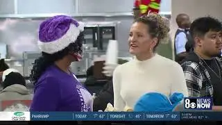 Christmas Day at Catholic Charities by KLAS
