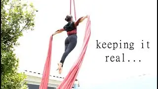Keeping it real... (Aerial Silks | Danza A&eacute;rea)