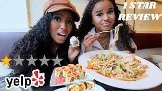 Eating at the Worst Reviewed Sushi Restaurant in my City (Toronto)