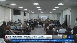 Kern college district does not publicly announce status of Bakersfield College professor