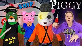 PIGGY CH 8 BK 2 THE SHIP IN REAL LIFE | Fun With The Millers