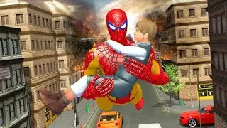 Spider Hero Gangster Crime 3D - The Amazing Spiderman Superhero Mission - Android Gameplay