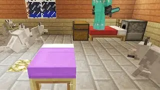 Minecraft Xbox one Survival: Lets Play Episode 136 - Different Colored Beds