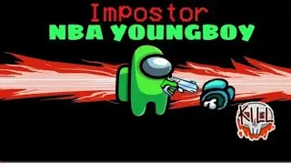 Among us pretending to be NBA young boy