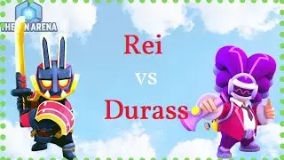 Thetan Arena Rei vs Durass Gameplay | Thetan Arena Tips & Tricks