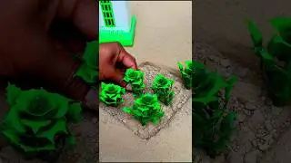 Mini farming in Village #farming #handmade #shorts