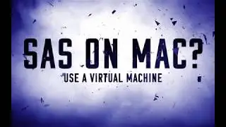 How to install & config SAS on a Mac