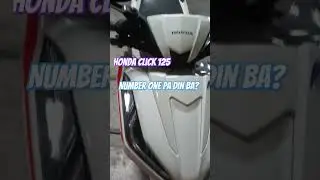 Honda click 125 pearl white number one motorcycle paba? #honda #hondaclick125 #hondaclick125i