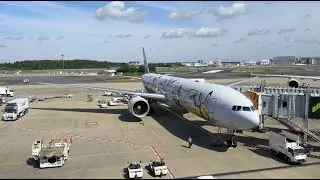Flying the ANA Pokemon Eevee Jet! ▶︎ NH11 - ORD-NRT