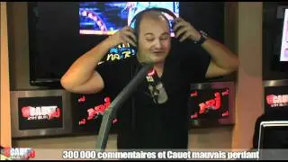 300 000 com et Cauet mauvais perdant - C'Cauet sur NRJ