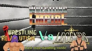 |Last man standing mode| Wrestling revolution Vs Legends