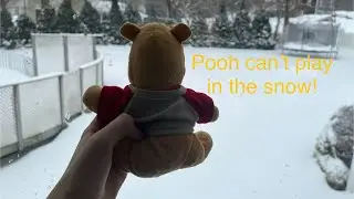 Winnie the Pooh: Pooh can&rsquo;t play in the snow!