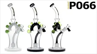 PREEMO GLASS |&nbsp;P066 11.5 inch Matrix Perc Arch Bubbler