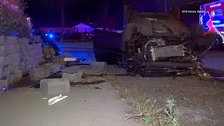 Car Overturns in El Cajon After Driver Says She Was Cut Off