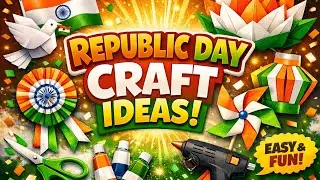 🇮🇳 REPUBLIC DAY CRAFT  IDEAS! ❣️| Republic Day Craft Ideas That Everyone Can Make | Easy & Beautiful