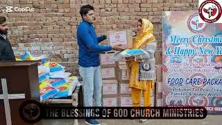 Christmas Care Package Distribution at Village 2024.