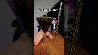 Dr Pepper Blackberry 👾 #shorts #drink #relax #asmr