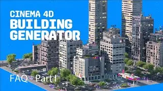 Cinema4D Building Generator - FAQ Part-1