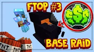 Minecraft PS4 Bedrock Factions - CrypticPE Base RAID!! - Ep 2 - We FTop #3!
