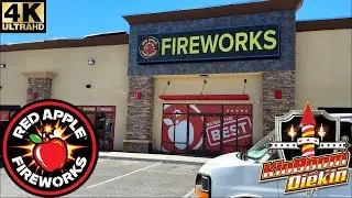 RED APPLE FIREWORKS 2023 STORE WALKTHROUGH