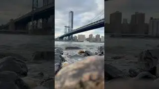A rare view of Manhattan Bridge #travel #relax #nyc