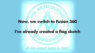 Logo In Flag Using Inkscape and Fusion 360