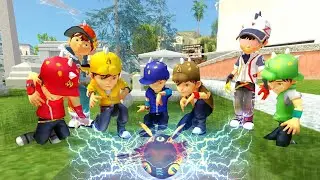 OCHOBOT MENINGGAL DUNIA! BOBOIBOY KUASA 7 GALAXY MEMBANGKITKAN OCHOBOT - GTA LUCU