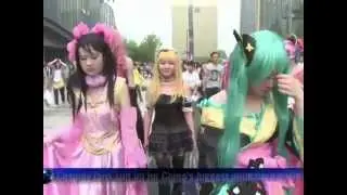 Cosplay Fans Suit Up for Chinese Animation Event