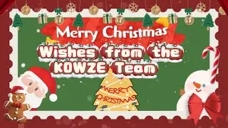 🎄🎅 Merry Christmas! 🎅🎄  Happy Holidays from the KOWZE Team!