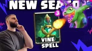 🤩Clash Royale ახალი სეზონი 🤩 ახალი VINE სფელი და Baby Dragon-ის ევოლუშენi 🤩