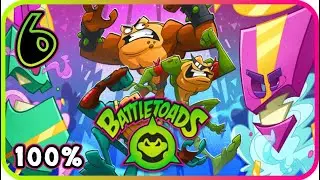 Battletoads 100% Walkthrough Part 6 (XBOX One, PC) Final Boss + Ending