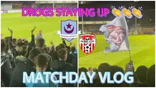 Drogheda United v Derry City | Matchday Vlog | DROGS ARE STAYING UP 🔥🔥🔥