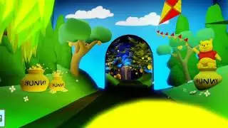 Winnie the Pooh ride at Magic Kingdom in Roblox!!