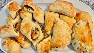 How To Make The Most DELICIOUS Meatpie and Meatrolls || Party Style❤️