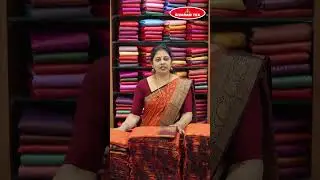 TRENDY RUST ORANGE SAREE COLLECTION | KUTHAMPULLY | #uniform  #trendy #saree #sareefashion #shorts