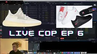 Live Cop Ep. 6 - Supreme Air Force 1 Restock, Yeezy 350 Natural, Union Unboxing!