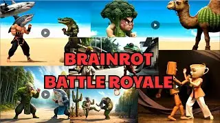 Brainrot Battle Royale! | Meme Characters Fight in Total Chaos 💥🤣