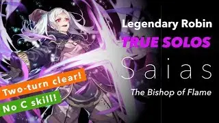 [Fire Emblem Heroes] Two-turn clear! Legendary Robin True Solos Saias GHB Infernal