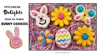How to Decorate Easter Bunny Cookies Step-by-Step