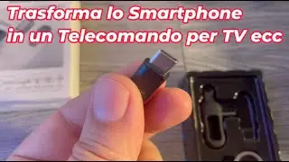 Remote Control Controller USB Tipo C con funzione infrarossi per Smartphone recensione