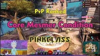 Mesmer Core Condi Staff Scepter Torch Pinkclass PvP Ranked - Guild Wars 2