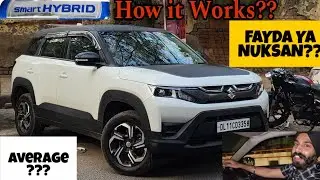 Maruti Suzuki Brezza Smart Hybrid | How Smart Hybrid System Works??
