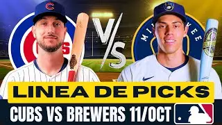🔥⚾️  PRON&Oacute;STICOS MLB PARA HOY 11 DE OCTUBRE: CUBS VS BREWERS🔥