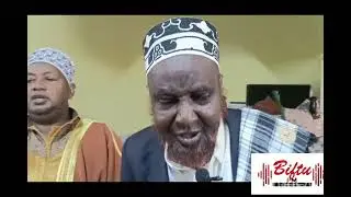Sheikh Omar na Sheikh Mohamed Nur salaah ya Eid Al Fitr msikitini Jamia Marsabit.
