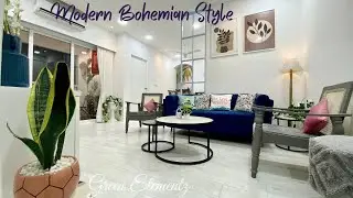 Modern Bohemian Style interiors Curated by Green Elementz.