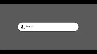 Expandable Search box | HTML and CSS
